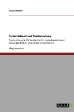 Persoenlichkeit und Paarbeziehung af Juliane Muller