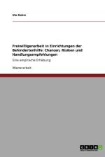 Freiwilligenarbeit in Einrichtungen der Behindertenhilfe af Ute Dahm