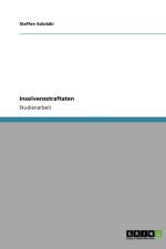 Insolvenzstraftaten af Steffen Salutzki