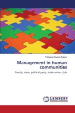 Management in human communities af Butkus Fabijonas Saulius