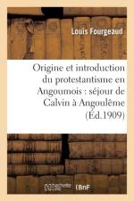 Origine Et Introduction Du Protestantisme En Angoumois: Sejour de Calvin A Angouleme af Louis Fourgeaud