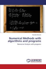 Numerical Methods with algorithms and programs af Alcocer Giovanni