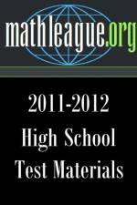 High School Test Materials 2011-2012 af Tim Sanders