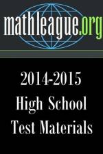High School Test Materials 2014-2015 af Tim Sanders