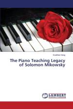 Piano Teaching Legacy of Solomon Mikowsky af Hong Kookhee
