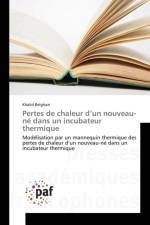 Pertes de chaleur d'un nouveau-ne dans un incubateur thermique af Khalid Belghazi
