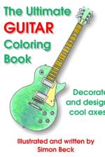Ultimate Guitar Coloring Book af Simon Beck