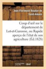 Coup d'Oeil Sur Le Departement de Lot-Et-Garonne, Ou Rapide Apercu de l'Etat de Son Agriculture af Jean-Florimond Boudon De Saint-Amans