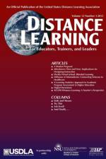 Distance Learning Magazine Vol 12 Issue 3