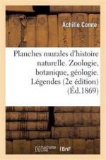 Planches Murales d'Histoire Naturelle. Zoologie, Botanique, Geologie. Legendes. 2e Edition Publiee af Achille Comte