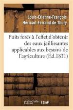 Extrait Du Rapport Sur Le Concours Pour Le Percement Des Puits Fores af Hericart-Ferrand de Thury