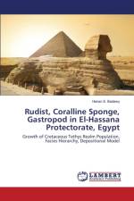 Rudist, Coralline Sponge, Gastropod in El-Hassana Protectorate, Egypt af Badawy Hanan S
