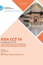 2016 ACM Asia Conference on Computer and Communications Security af Asia Ccs 16 Conference Committee