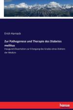 Zur Pathogenese und Therapie des Diabetes mellitus af Erich Harnack