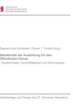 Attraktivitat der Ausbildung fur den OEffentlichen Dienst af Dagmar Luck-Schneider U a (Hrsg )