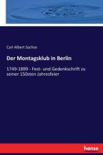 Montagsklub in Berlin af Carl Albert Sachse
