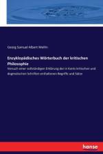 Enzyklopadisches Woerterbuch der kritischen Philosophie af Georg Samuel Albert Mellin