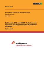 Bail-in nach SAG und SRMR. Verteilung von Verlusten und Begrenzung des Ausfalls der Glaubiger af Richard Jacob