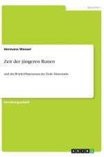 Zeit der jungeren Runen af Hermann Wenzel