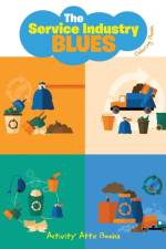 Service Industry Blues Coloring Book af Activity Attic Books
