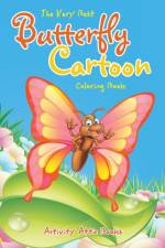 Very Best Butterfly Cartoon Coloring Book af Activity Attic Books