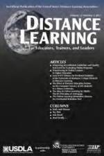 Distance Learning Magazine Vol 12 Issue 4