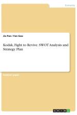 Kodak, Fight to Revive. SWOT Analysis and Strategy Plan af Jia Pan