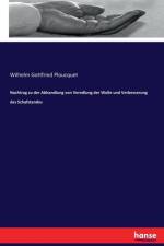 Nachtrag zu der Abhandlung von Veredlung der Wolle und Verbesserung des Schafstandes af Wilhelm Gottfried Ploucquet