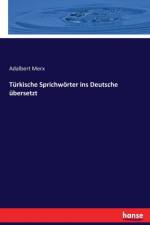 Turkische Sprichwoerter ins Deutsche ubersetzt af Adalbert Merx