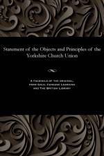 Statement of the Objects and Principles of the Yorkshire Church Union af Various