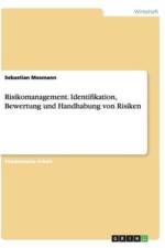 Risikomanagement. Identifikation, Bewertung und Handhabung von Risiken af Sebastian Mosmann