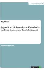 Jugendliche mit besonderem Foerderbedarf und ihre Chancen auf dem Arbeitsmarkt af Kay Ullrich