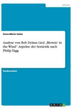 Analyse von Bob Dylans Lied 