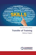 Transfer of Training af Maina Anthony Bernard Gioko