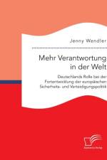 Mehr Verantwortung in der Welt af Jenny Wendler