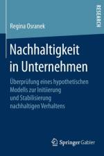 Nachhaltigkeit in Unternehmen af Regina Osranek