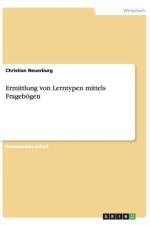 Ermittlung von Lerntypen mittels Frageboegen af Christian Neuerburg