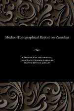Medico-Topographical Report on Zanzibar af John (University of Cambridge) Robb