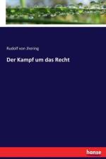 Kampf um das Recht af Rudolf Von Jhering