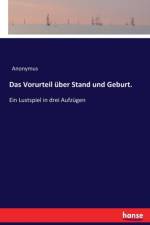 Vorurteil uber Stand und Geburt af Heinrich Preschers