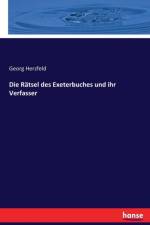 Die Ratsel des Exeterbuches und ihr Verfasser af Georg Herzfeld