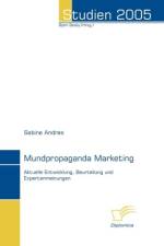 Mundpropaganda Marketing af Sabine Andres