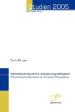 Wettbewerbsvorteil Anpassungsfahigkeit af Carlo Rittger