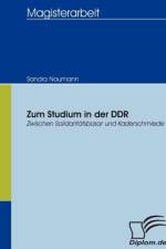 Zum Studium in der DDR af Sandra Naumann