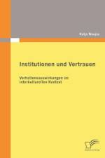 Institutionen und Vertrauen af Katja Naujox