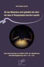 Als das Wunschen noch geholfen hat oder af Matthias Klan