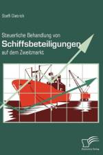 Steuerliche Behandlung von Schiffsbeteiligungen auf dem Zweitmarkt af Steffi Dietrich