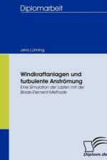Windkraftanlagen und turbulente Anstroemung af Jens Luhning