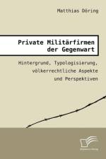 Private Militarfirmen der Gegenwart af Matthias Doering