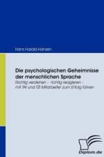 Die psychologischen Geheimnisse der menschlichen Sprache af Hans Harald Hansen